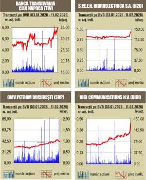Creşteri pe linie pentru indici